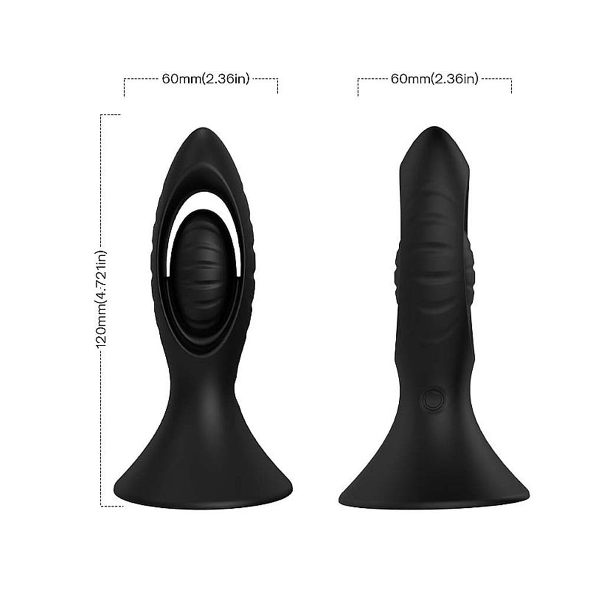 Vibrador Silicone com 9 Modos de Vibração Sexy Import