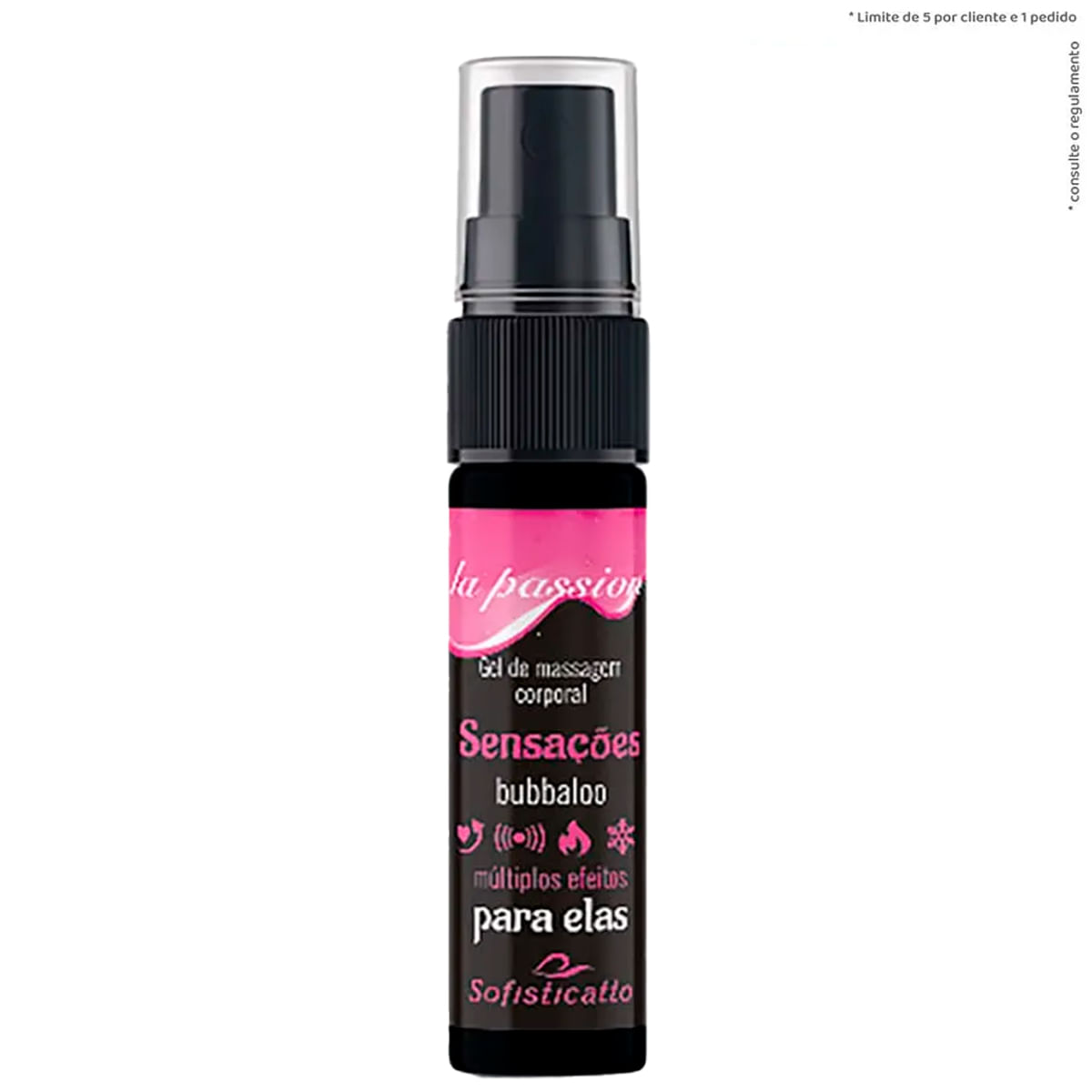 Sensações Gel de Massagem Corporal com Múltiplos Efeitos 15g Linha La Passion Promocional