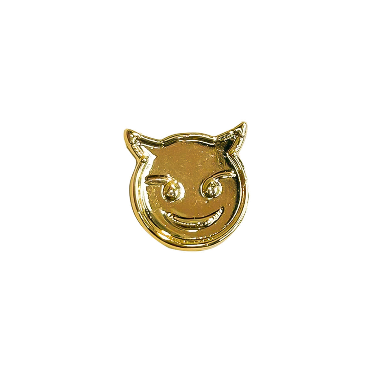 Charm Formato Diabinho Dourado para Personalização Hard Charm Formato Diabinho Dourado para Personalização Hard