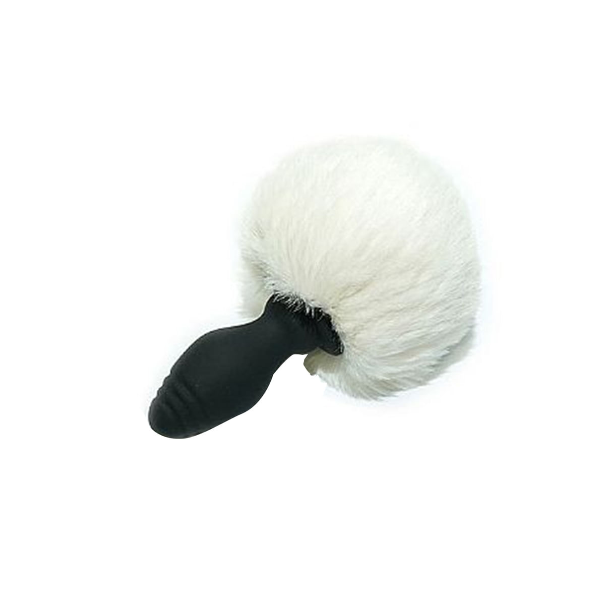 Plug Anal Pompom de Coelho com Vibrao e Controle Remoto Tamanho M Sexy Import Plug Anal Pompom de Coelho com Vibrao e Controle Remoto Tamanho M Sexy Import