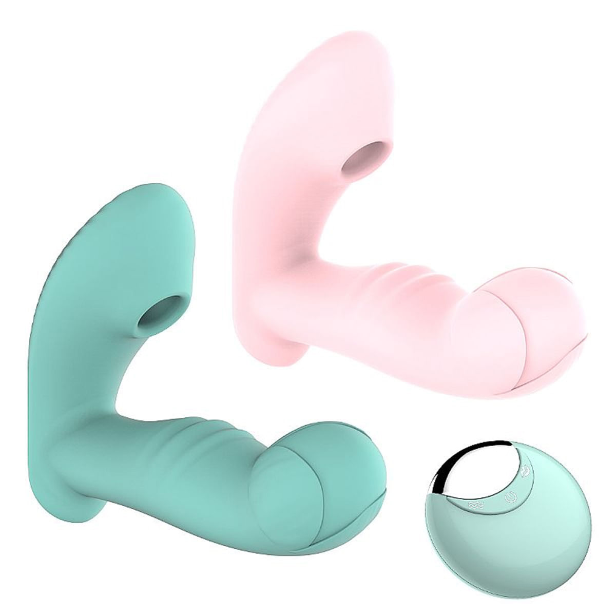 Vibrador de Ponto G com 8 Modos de Pulsação e 8 Modos de Vibração Sexy Import