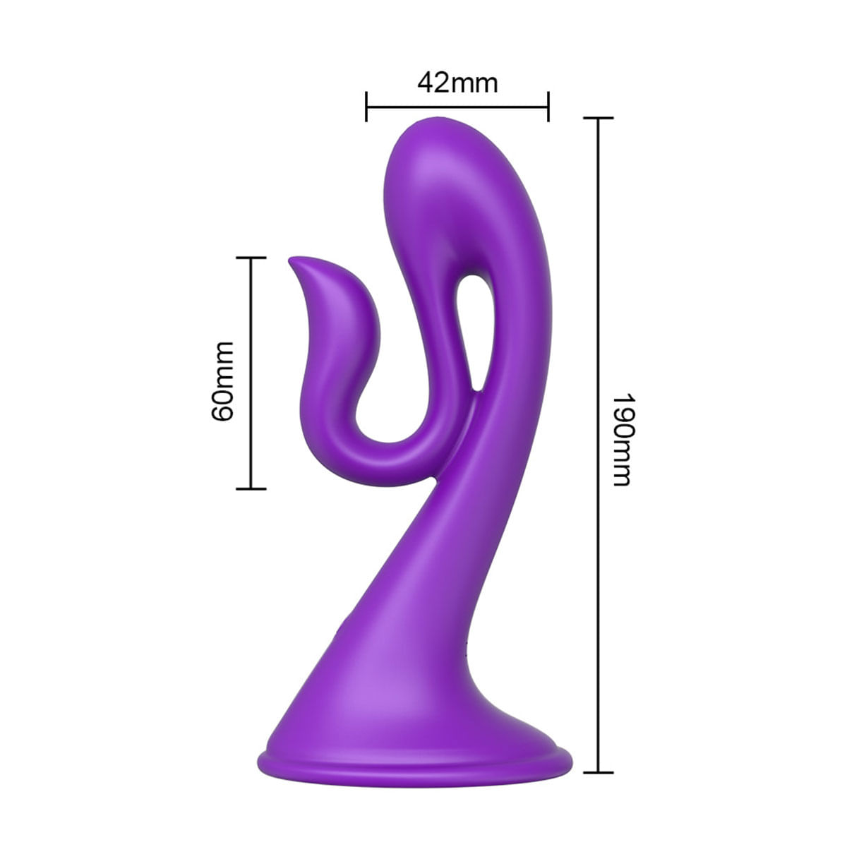 Youvibe Vibrador com Ventosa, Controle Via App e 9 Modos de Vibração Vip Mix
