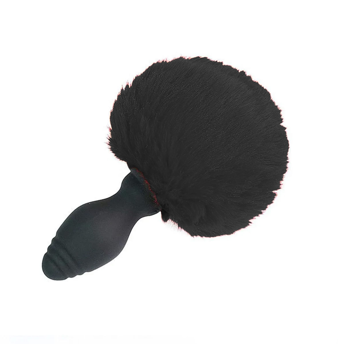 Plug Anal Pompom de Coelho com Vibrao e Controle Remoto Tamanho M Sexy Import Plug Anal Pompom de Coelho com Vibrao e Controle Remoto Tamanho M Sexy Import