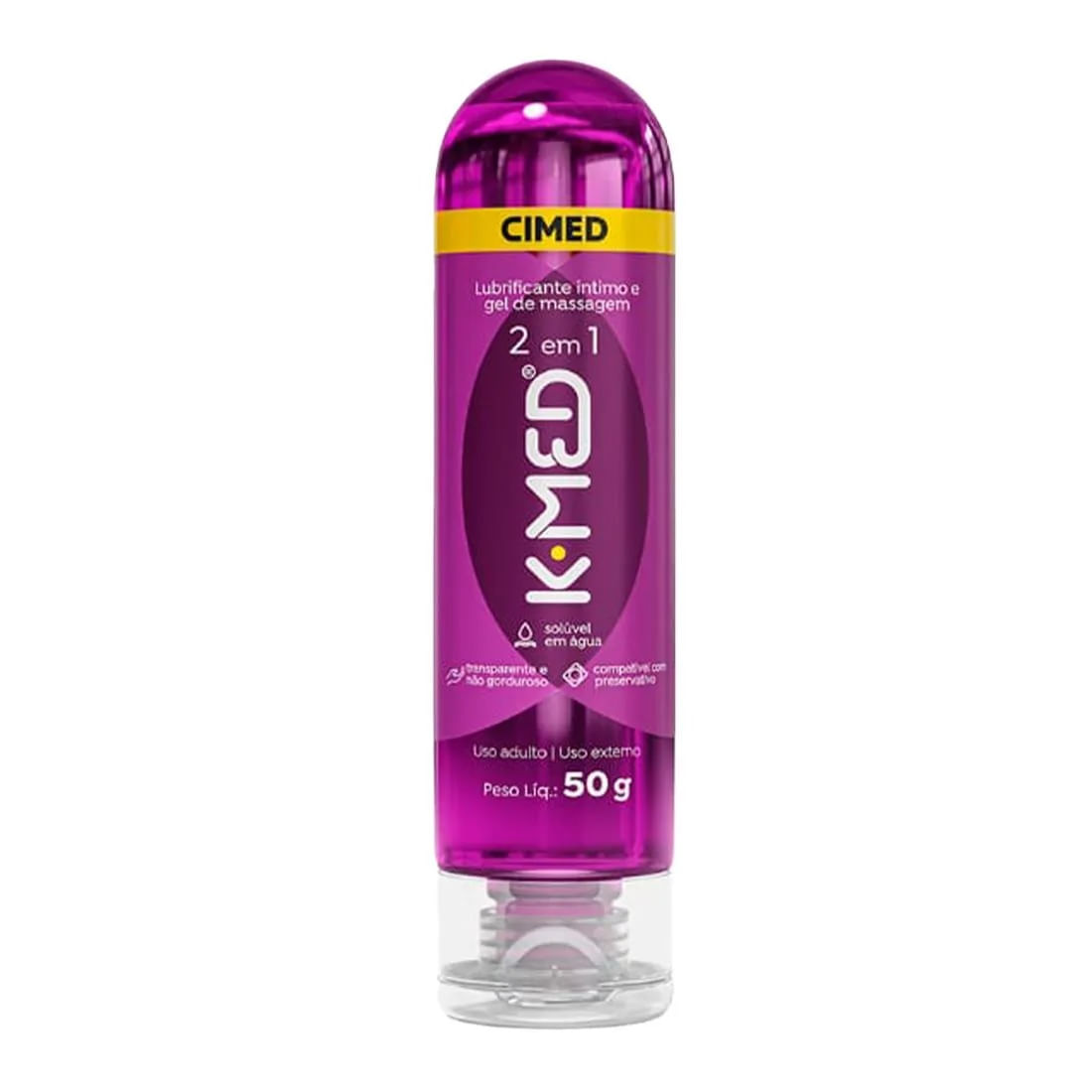 Lubrificante Íntimo K-Med 2 em 1 50g Cimed