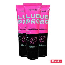 Kit com 10 LubPro Premium Algodão Doce