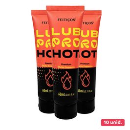 Kit com 10 LubPro Hot Premium