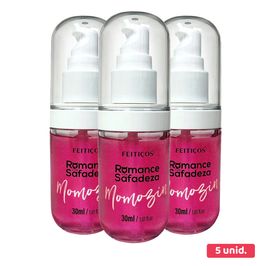 Kit com 5 Calda Romance com Safadeza
