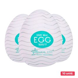 Kit com 10 Egg Wavy