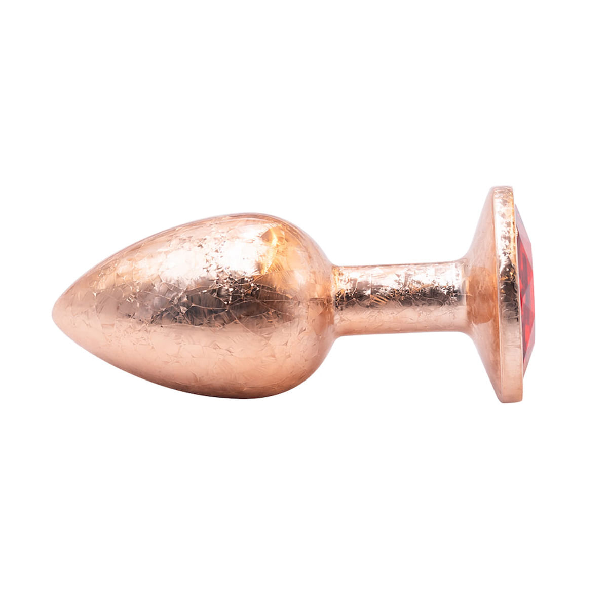 Plug Anal de Luxo com Pedra Cristal Acrílica Tamanho P Vip Mix