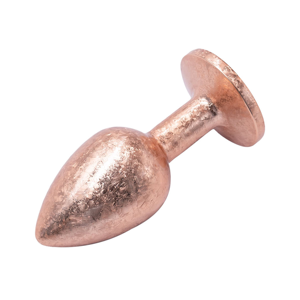 Plug Anal de Luxo com Pedra Cristal Acrílica Tamanho P Vip Mix