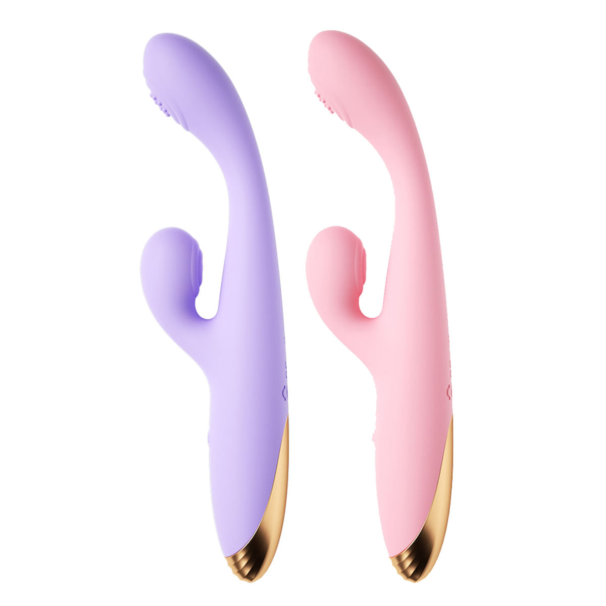 Vibrador para Ponto G com Cerdas Estimulantes e Estimulador Clitoriano LILO Vip Mix
