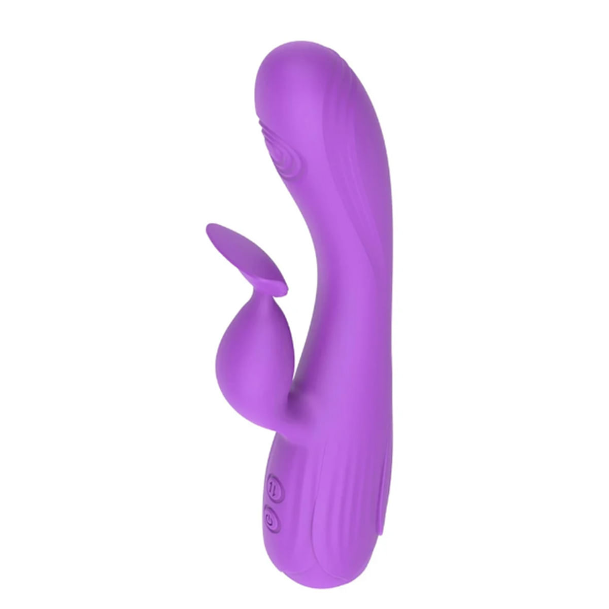 Vibrador com Pulsador para Ponto G e Estimulador de Clitóris Libb