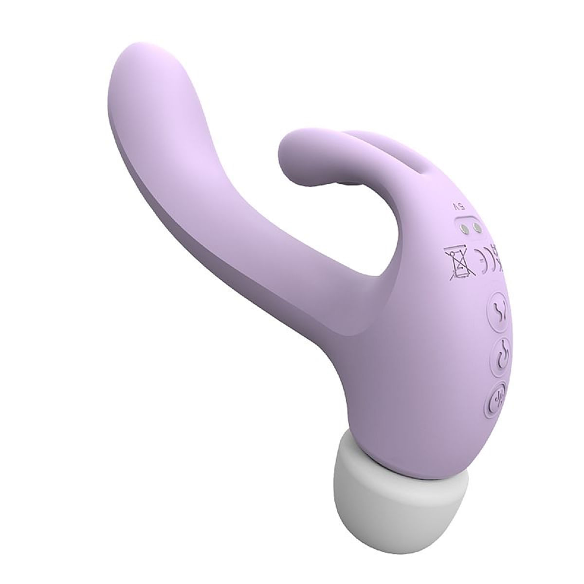 Tease Park Vibrador de Ponto G e Clitóris com Boca e Dedilhar Slap Sexy Import