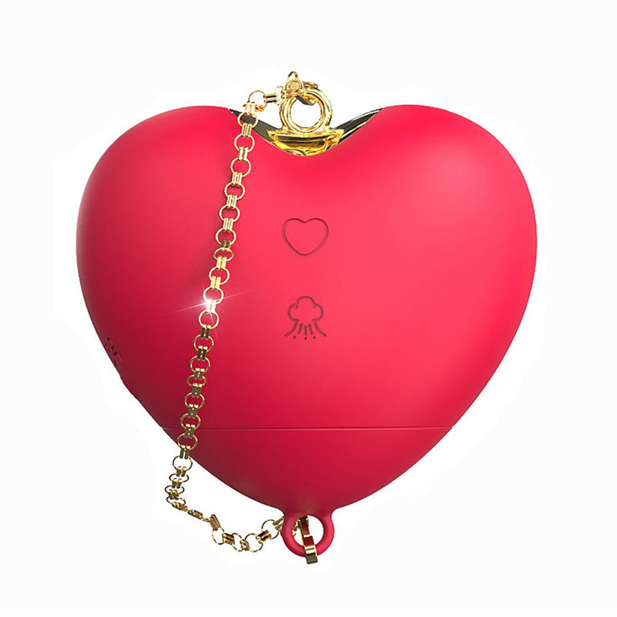 Cupid’s Heart Vibrador de Clitóris com Sucção Formato Coração Sexy Import