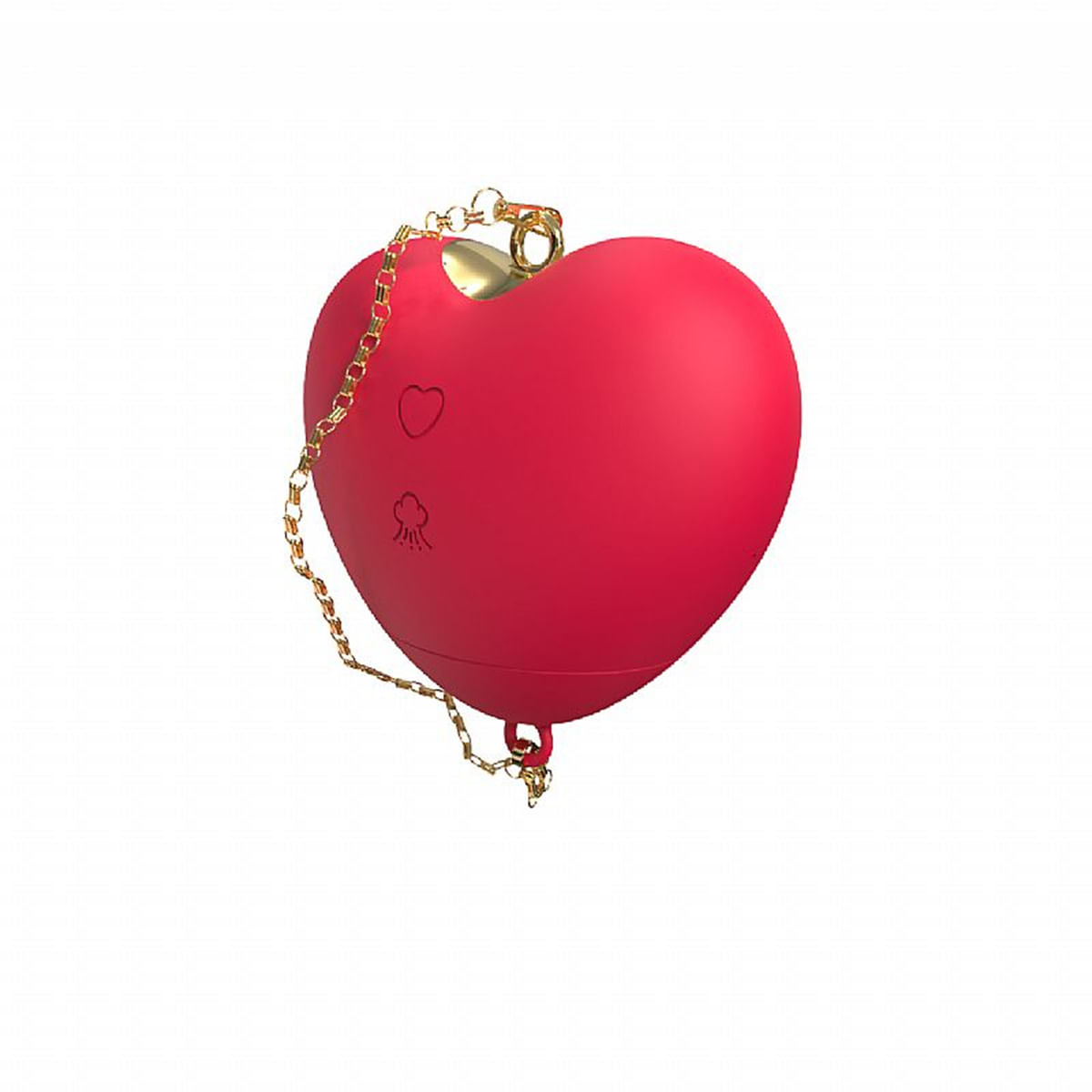 Cupid’s Heart Vibrador de Clitóris com Sucção Formato Coração Sexy Import