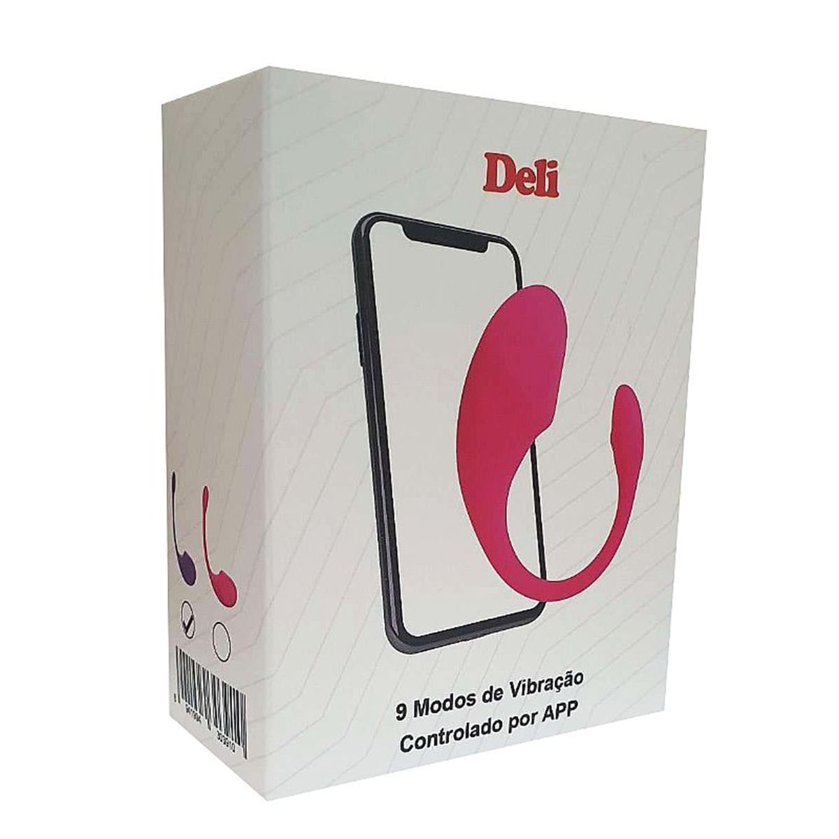Vibrador Formato de Bullet Bluetooth 9 Modos de Vibração Sexy Import