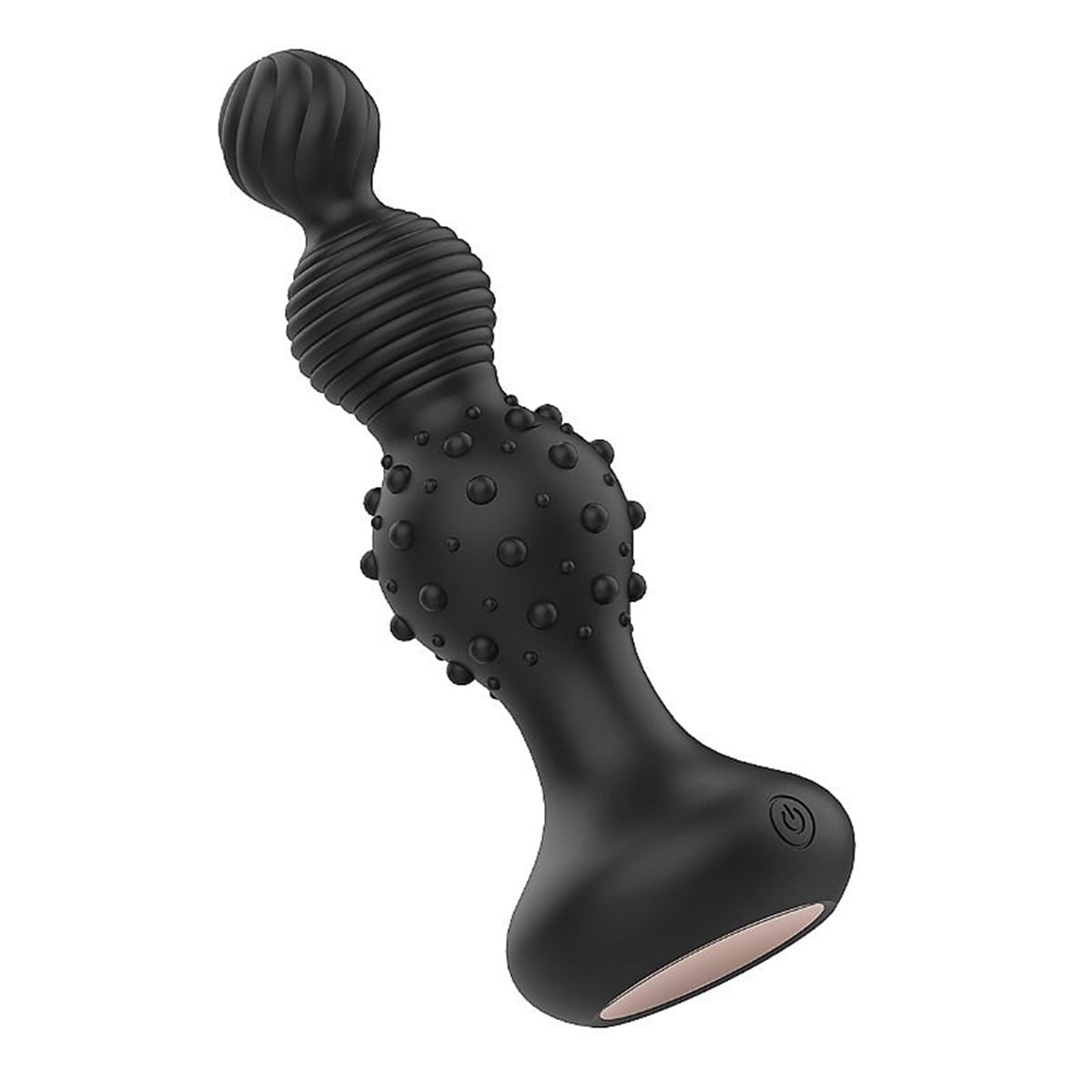 Plug Anal Escalonado com Textura e Controle Remoto Sexy Import