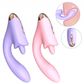 Viola Vibrador de Ponto G e Clitóris com Língua e Dedilhar Sexy Import