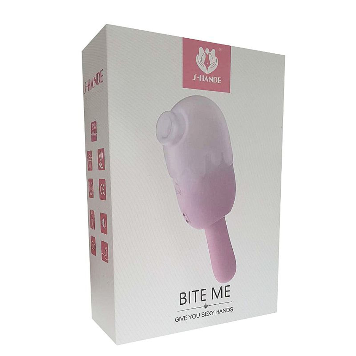 Bite Me Vibrador de Pulsação Formato de Sorvete Sexy Import