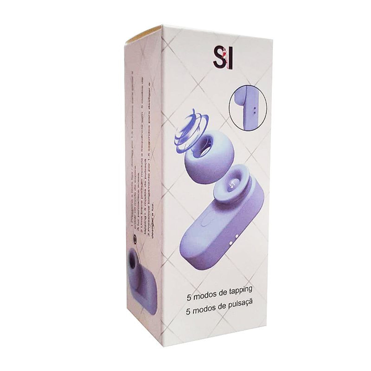 Vibrador de Pulsação com Tapping Sexy Import