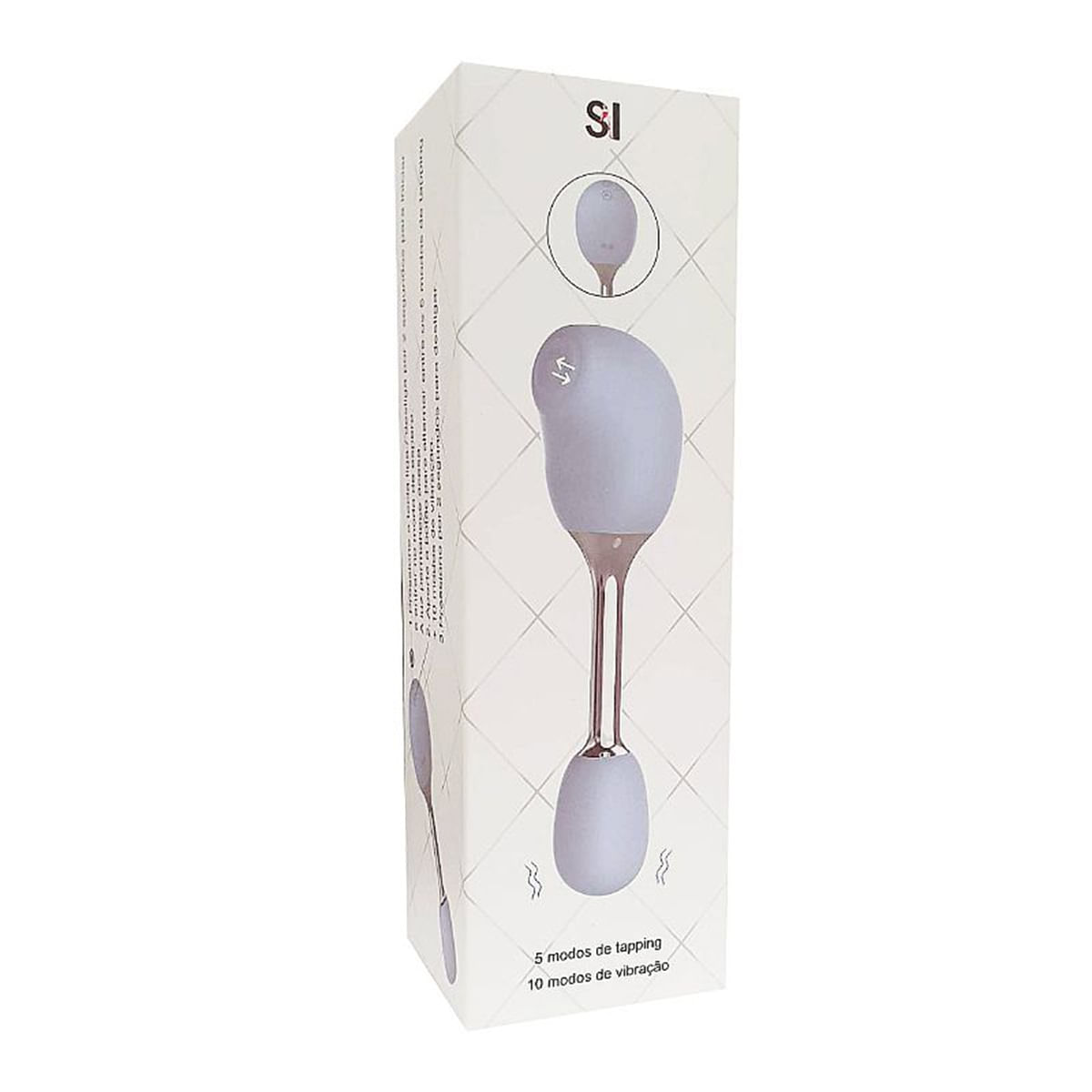 Vibrador de Clitóris com Tapping em Formato de Haste Sexy Import