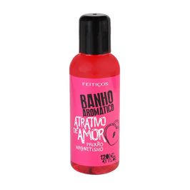 Banho Aromático para Atrair Paixão e Magnetismo Aroma Atrativo de Amor 120ml Feitiços Aromáticos