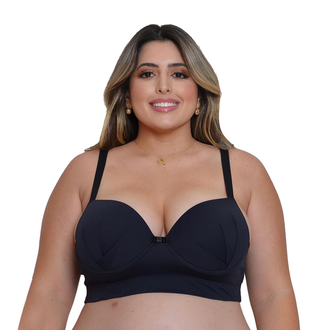 Sutiã Plus Size Bojo Casca em Microfibra. Várias Cores.