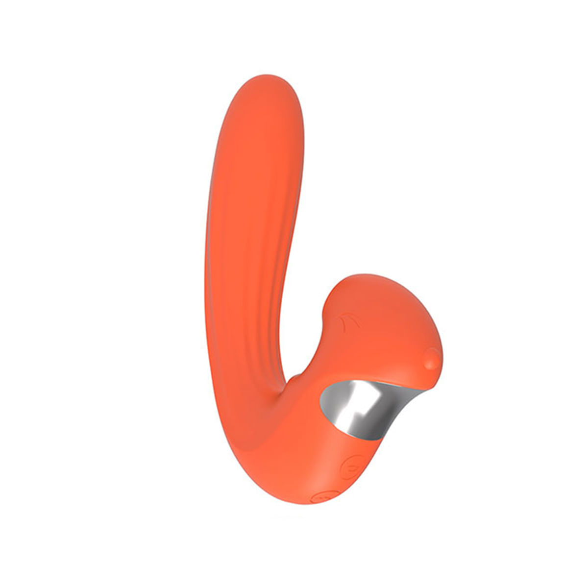 Vibrador Recarregável Ponto G e Estimulador Clitoriano com Ondas de Pressão 3R