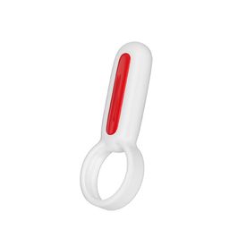Anel Peniano com Estimulador Clitoriano Vibração Única Penis Ring 3R Import