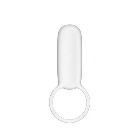 Anel Peniano com Estimulador Clitoriano Vibração Única Penis Ring 3R Import