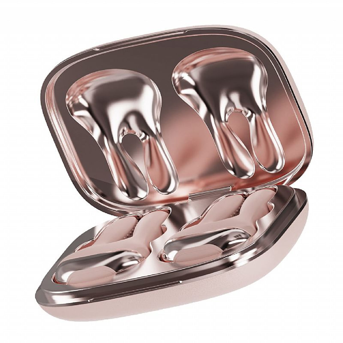 Rabbit Pods Estimulador de Mamilos com 4 Modos de Vibração e Case Sexy Import