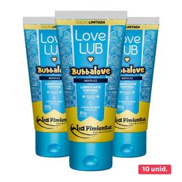 Kit Love Lub Bubbalove Ice 60g no Atacado com 10 unidades La Pimienta