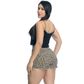 Pijama Shorts e Cropped Estampado Hot Love