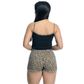 Pijama Shorts e Cropped Estampado Hot Love