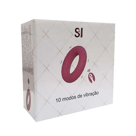 Anel Peniano com 10 Modos de Vibração com Controle Remoto Sexy Import