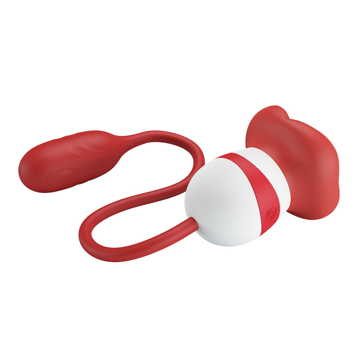 Vibrador Duplo Flexível com Língua e Bullet com 5 modos de movimento Aliyah Vip Mix