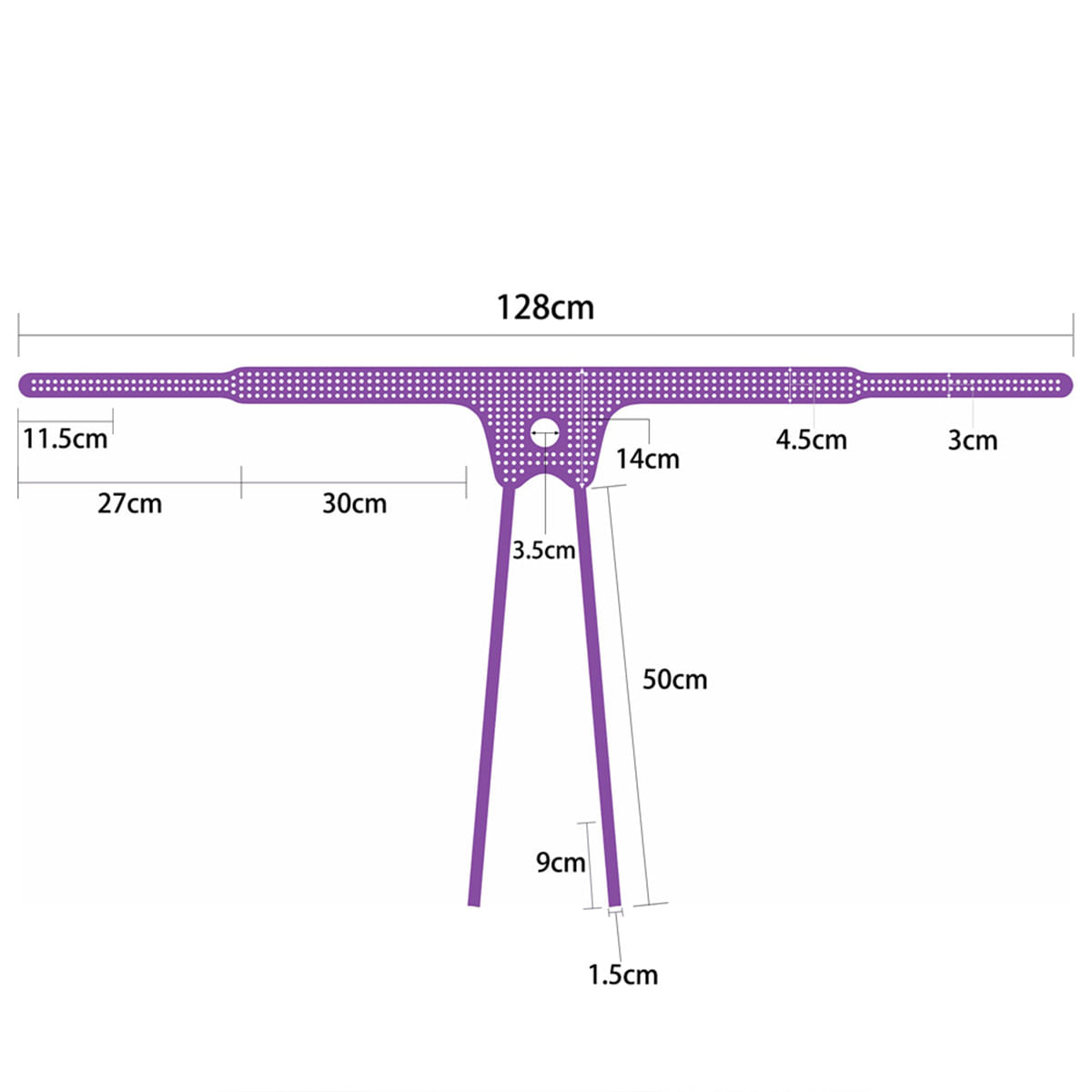 Cinta peniana para prótese Easy Strap on Harness Roxa Vip Mix