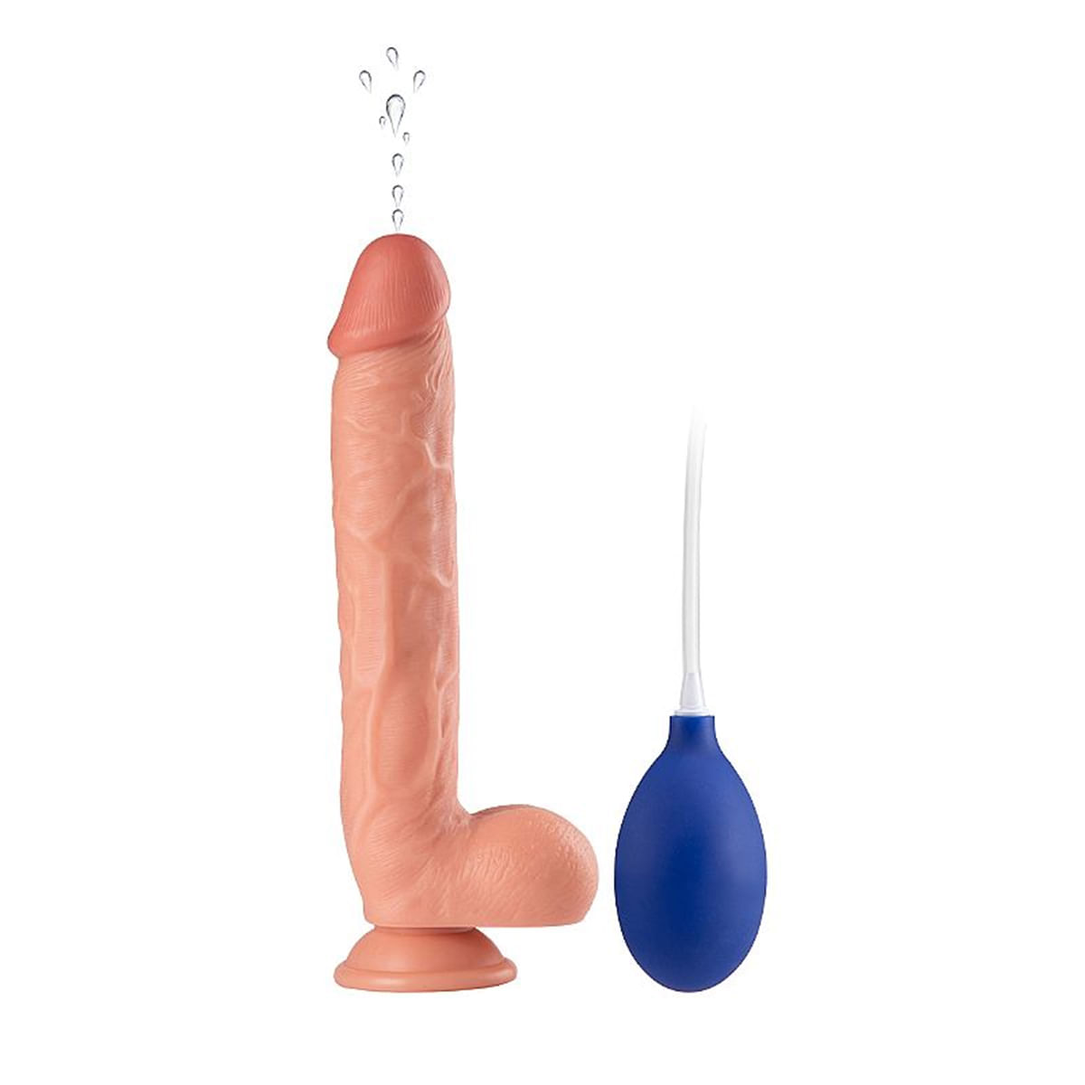 Pênis Realístico com Spray de Água 26 x 4,5 Sexy Import