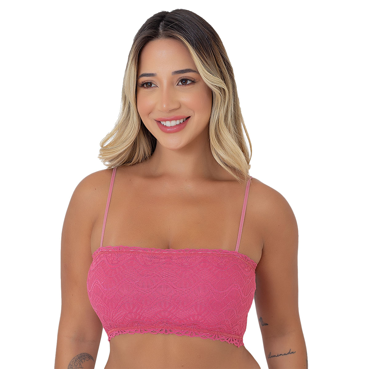 Top Graze em Renda com Alcinha Patitex