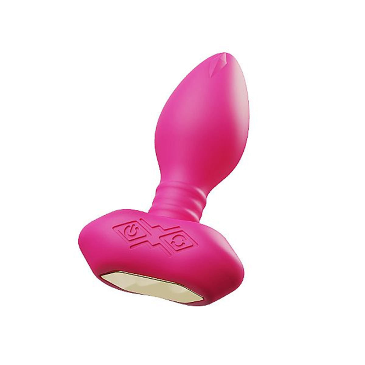 Plug Anal com Vibro e Rotação à Longa distância Sexy Import