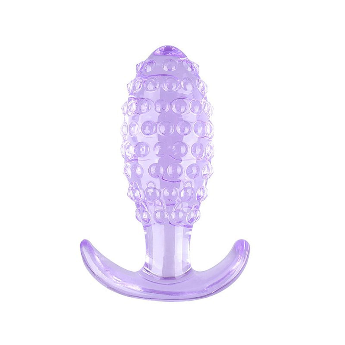 Plug Anal Cônico com Textura de Bolinhas 10,5X3,5CM Sexy Import Plug Anal Cônico com Textura de Bolinhas 10,5X3,5CM Sexy Import