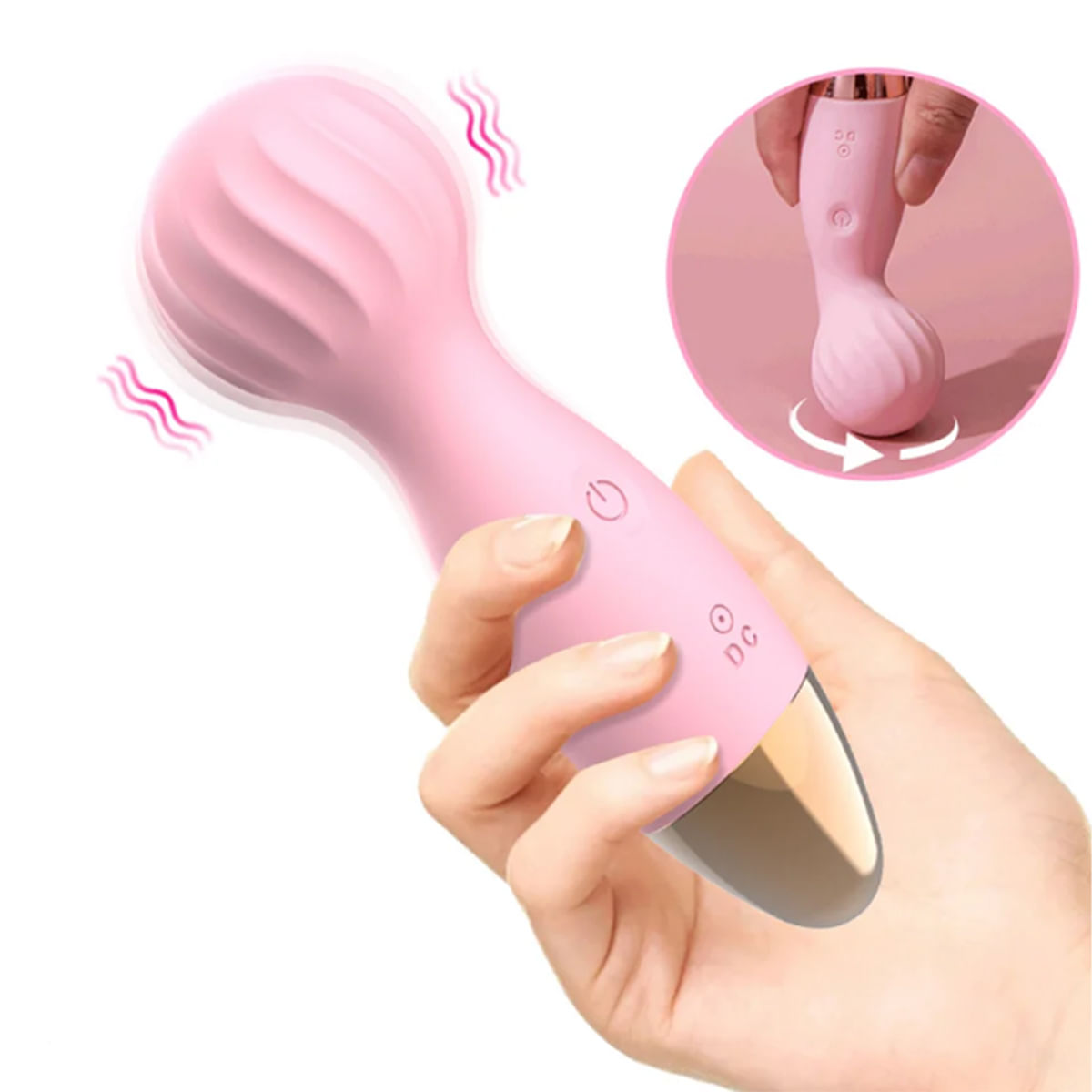 Mini Varinha Mágica Texturizada e Flexível Libb