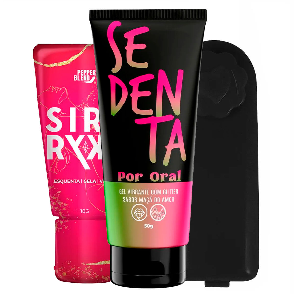 Kit Promocional com Sedenta Por Oral Siri Ryca e Bullet - 10 Por Cliente