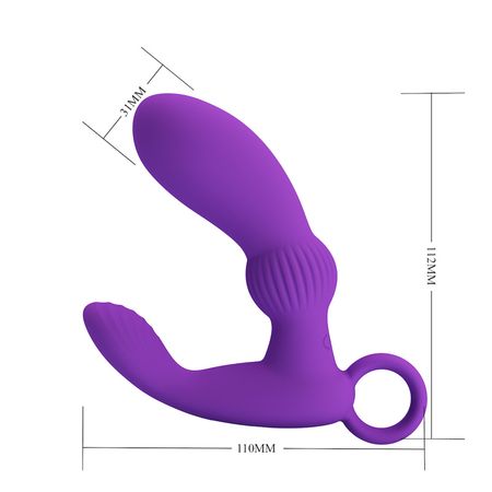 Cayla Vibrador com Estimulador de Clitóris com 12 Modos de Vibração Vip Mix