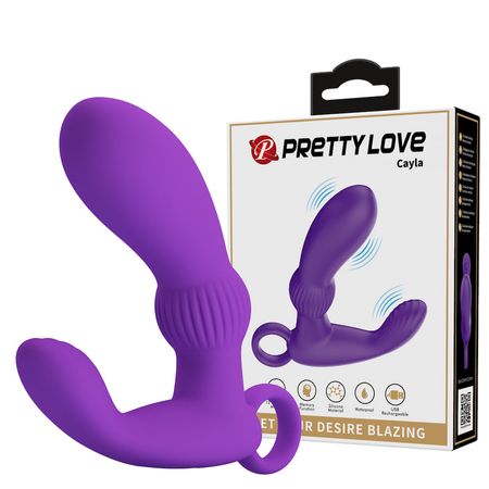 Cayla Vibrador com Estimulador de Clitóris com 12 Modos de Vibração Vip Mix