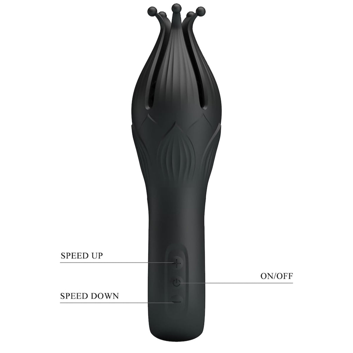 Vibrador Masculino 2 in 1 com 12 Modos de Vibração Arella Vip Mix