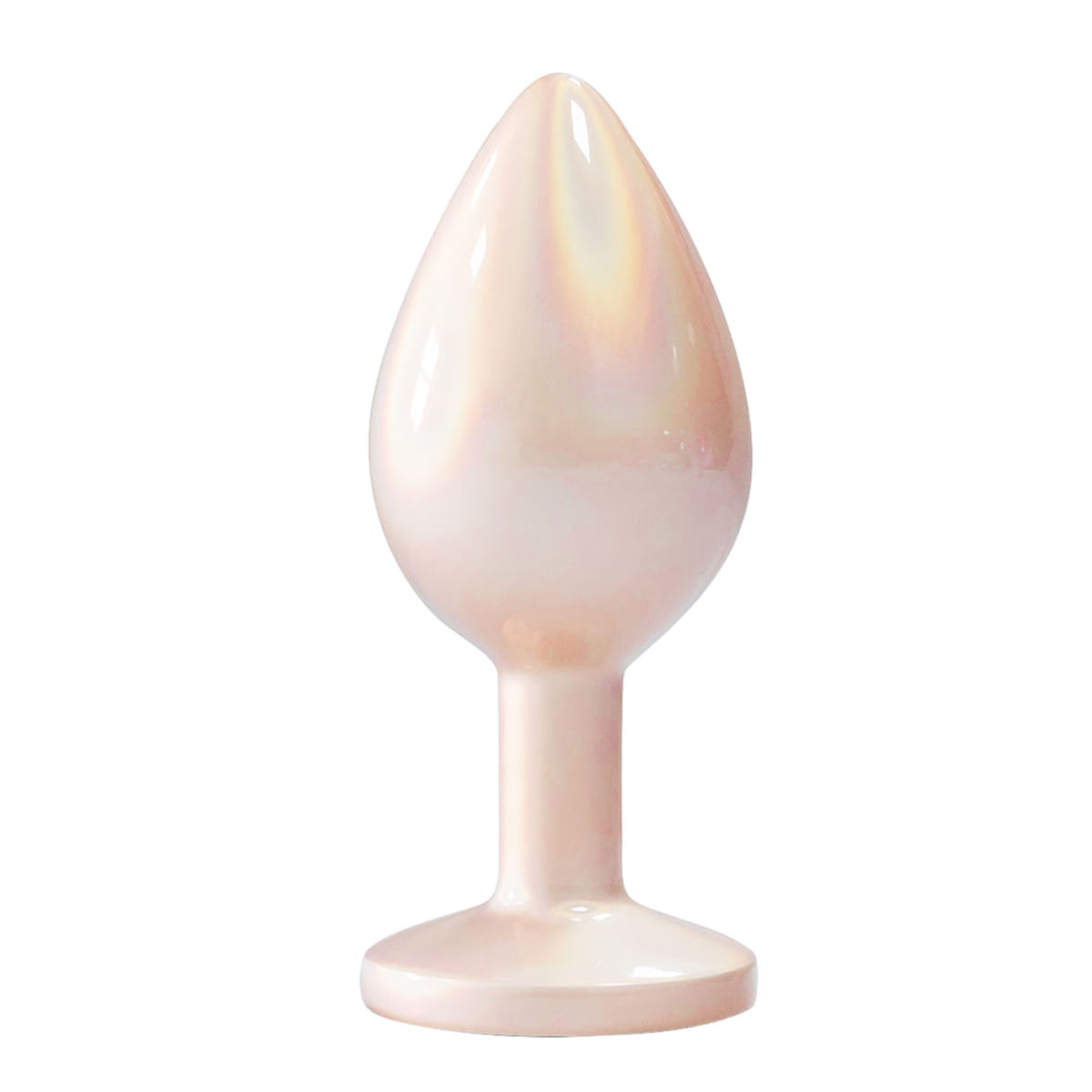 Plug Anal de Luxo com Joia Tamanho G Vip Mix Plug Anal de Luxo com Joia Tamanho G Vip Mix
