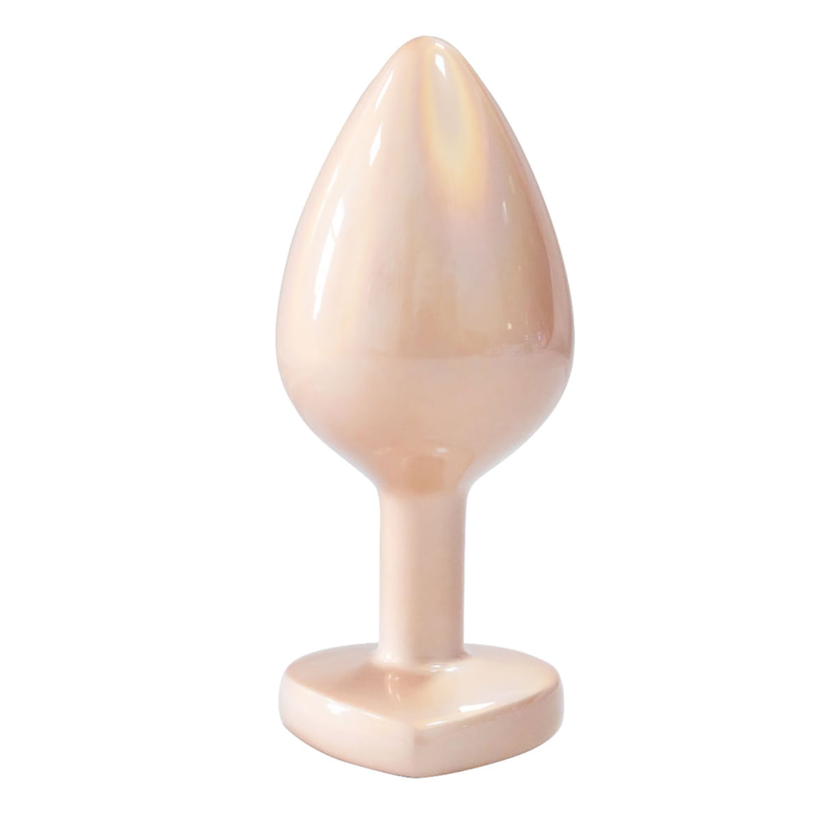 Plug Anal de Luxo com Joia em Formato de Coração Tamanho M Vip Mix Plug Anal de Luxo com Joia em Formato de Coração Tamanho M Vip Mix