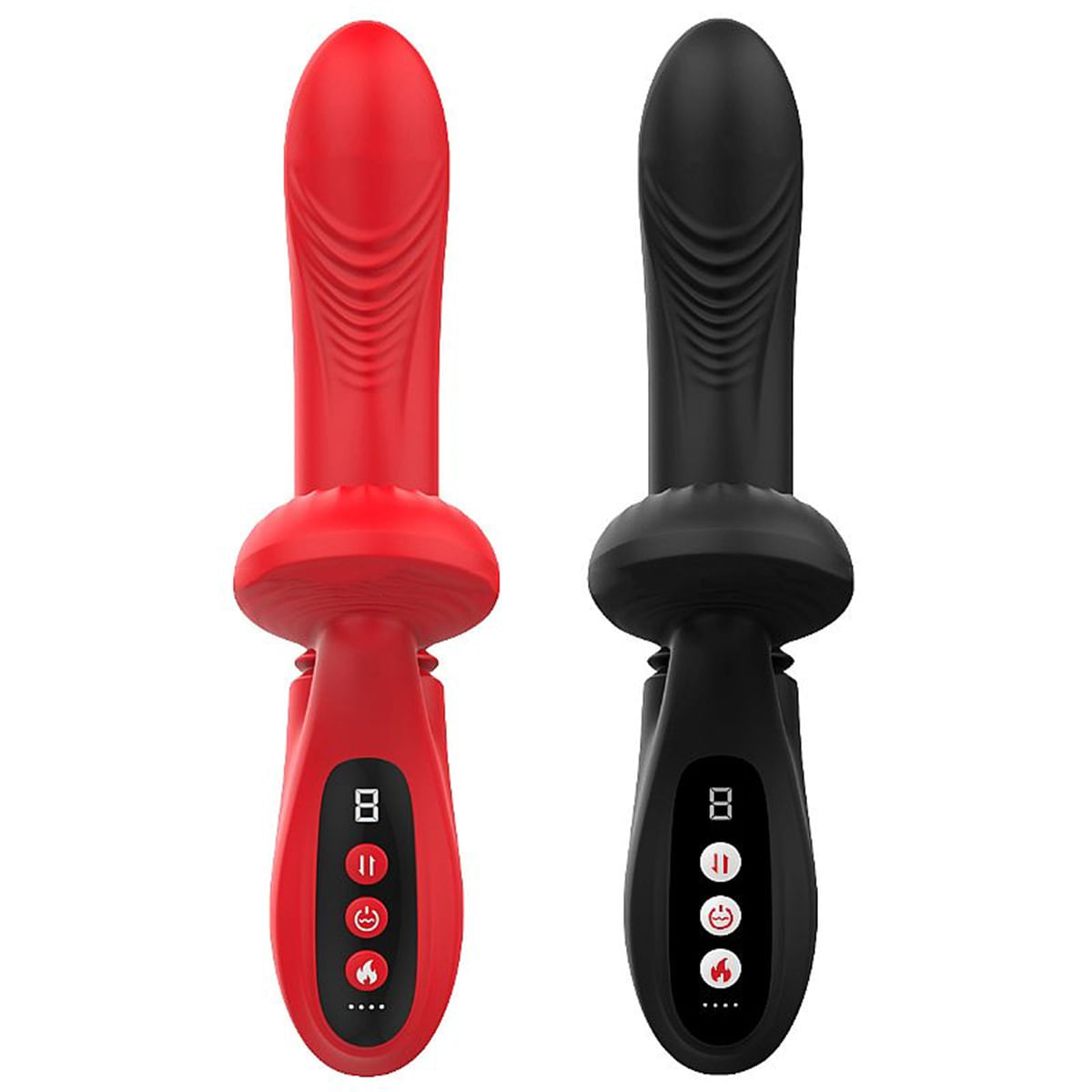 Vibrador de Ponto G com Estimulador de Clitóris e Função Vai e Vem Sexy Import