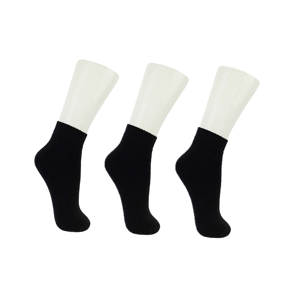 Kit 3 Meias Sport Juvenil Cano Longo Perrutextil